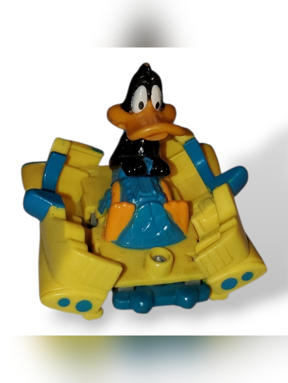 McDonald's Daffy Duck Yellow & Blue Vehicle Toy